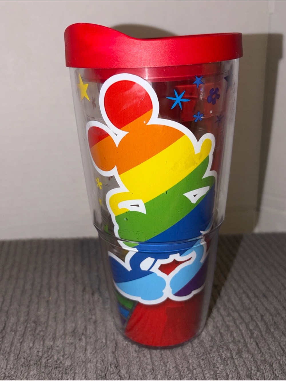 Mickey Mouse Rainbow Disney Tumbler Gay Pride Tervis Travel Mug 2018 20 Oz